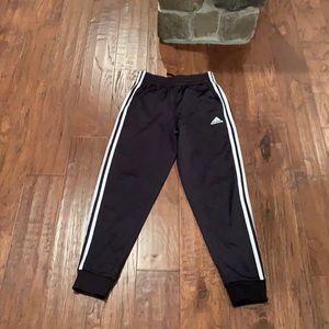 Boys Adidas Medium Gray Athletic Pants 10/12